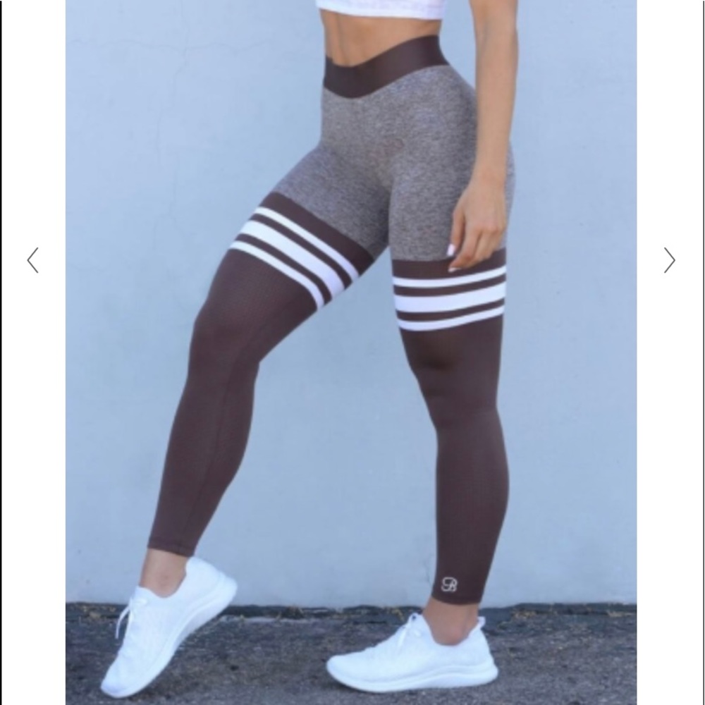Bombshell sportswear leggings coffee color